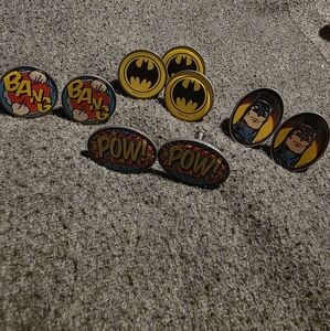 Batman Comic Drawer Pull Knobs Set Of 9